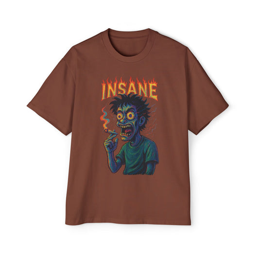 INSANE 420 Smoking Tee – Trippy Psychedelic Streetwear Shirt for Stoners